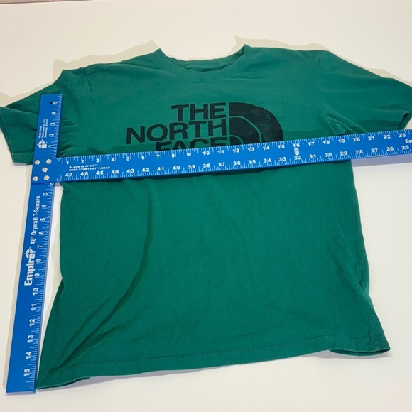 The North Face Big Logo Graphic T-Shirt Men's Medium Green - Picture 4 of 5